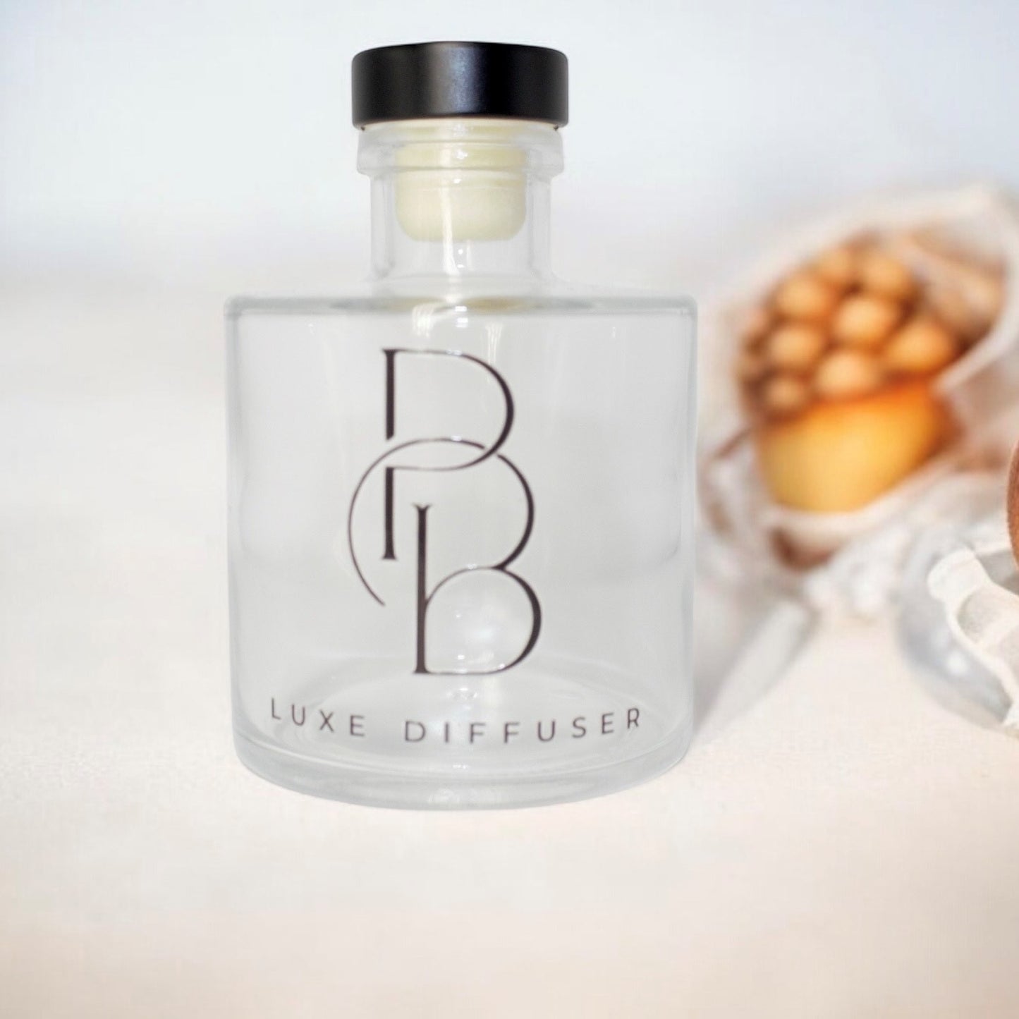 Luxe Reed Diffuser-Peach Vanilla Noir